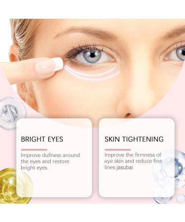  JASUBAI Retinol Caffeine Eye Cream - Firming Brightening & Moisturizing Balm for Dark Circles Puffiness & Wrinkles Anti Aging Under Eye Treatment (1 Pcs) - Buy Online on GoSupps.com