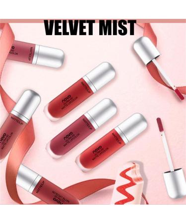 Deep Dark Red Lipstick Set | Long-Lasting 24-Hour Matte Lip Liner & Gloss Stain for Women - Buy Online on GoSupps.com