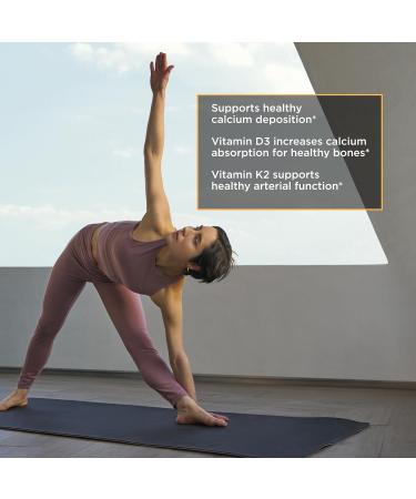 Integrative Therapeutics K2 + D3 - Supplement for Heart Health & Bone Strength* - Daily Vitamins for Calcium Absorption - Supports Vitality - Dairy-Free & Gluten-Free - 60 Count (60 Servings) - Buy Online on GoSupps.com