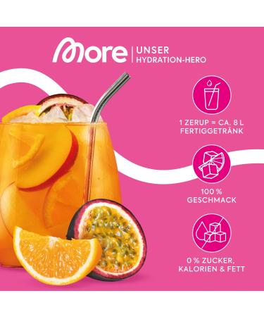 Buy More Zerup Multi-Fruit Sugar-Free Syrup | Vegan Zero Calories Made in Germany | 4 x 65 ml for Up to 32L Finished Drink - Buy Online on GoSupps.com