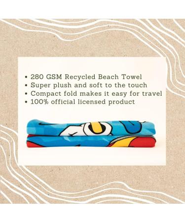 Sonic The Hedgehog Anime Super Soft Lightweight Recycled Towel - 58x28 - Officially Licensed Sonic Product - Buy Online on GoSupps.com