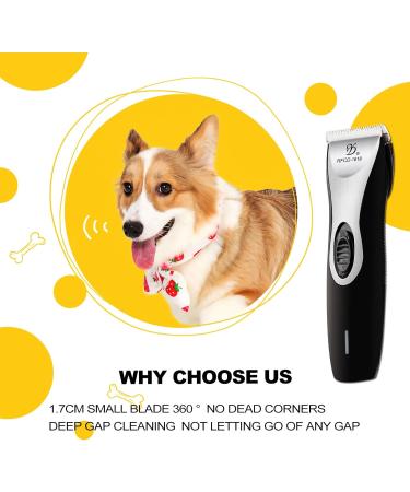 Low Noise Cordless Pet Clippers | Rechargeable Electric Grooming Tool for Dogs Cats & Small Pets - Shop Now - Buy Online on GoSupps.com