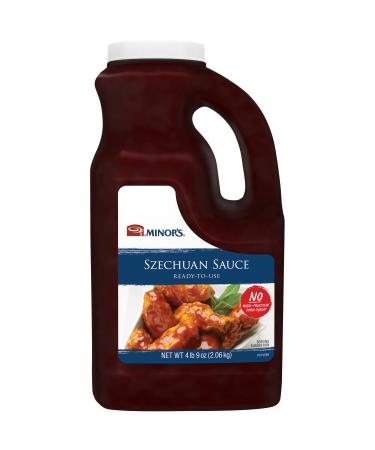 Minor's Szechuan Sauce and Hot Sauce, Made with Oyster Sauce, 4 lb 9 oz Bulk Bottle (Packaging May Vary)