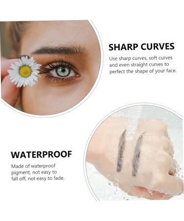 Ipetboom 6 sheets Miss Lady Eyebrow Sticker The Tie Stich Brow D Imitation Waterproof Transfer Eco Temporary - Buy Online on GoSupps.com