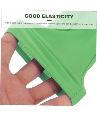 FOMIYES 2 Pairs Nail Gloves Sleeves Gloves Uv Protection Care Glove Half Finger Stretchy Gloves Manicure Shield Gloves Anti Uv Gloves Elastic Spandex Anti- - Buy Online on GoSupps.com