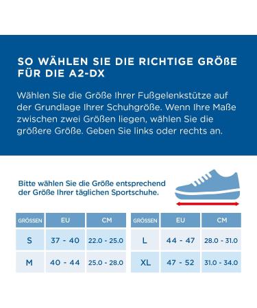 Zamst A2-DX Ankle Brace XL Black - Adjustable Support to Prevent Sprains | Best International Shipping - Buy Online on GoSupps.com