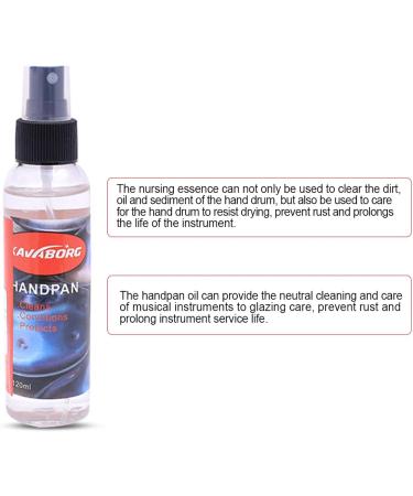 Hand Pan Care Solution Handpan Oil Steel Tongue Drum Handpan Care Oil Metal Drum Cleaning Care Essence Handpan Care Oil for Drying and Rust Protection 120 ml - Buy Online on GoSupps.com