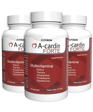 FYRON A-cardin Forte - 180 capsules - Pack of 3