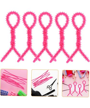 FOMIYES 20 Pcs Perm Tools Perm Rods Hair Curler Hair Spiral Hair Rod Barber Spiral Perm Rod 15.00X0.60X0.60CMx2pcs Rosyx2pcs - Buy Online on GoSupps.com