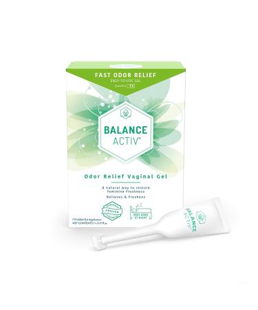 Balance Activ | Odor Relief Vaginal Gel for Women | Works Naturally to Rapidly Relieve Unpleasant Odor and Restore Feminine Freshness 1 Count (Pack of 1)