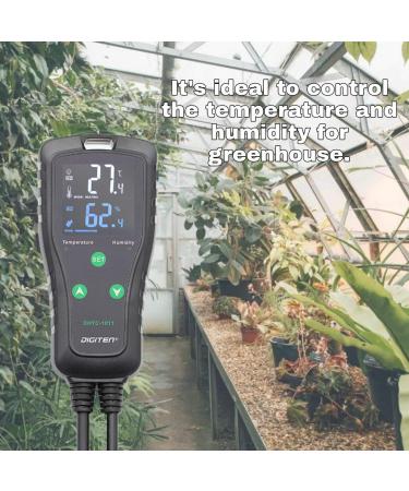 Plug-in Dual Stage Temperature & Humidity Controller for Reptiles & Greenhouses - Buy Online on GoSupps.com