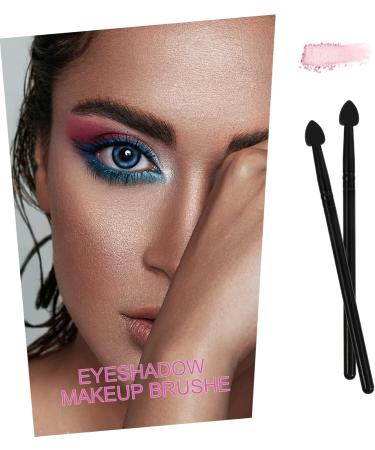 CANIGHT 5pcs Silicone Eyeshadow Brush Eye Cosmetic Brush Lip Applicator Eye Shadow Brush Special 13x1cm Black - Buy Online on GoSupps.com