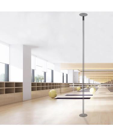 AW 45mm Dancing Pole Extension - 125mm Silver Black Color - Fitness Spinning Exercise Club - Buy Online on GoSupps.com