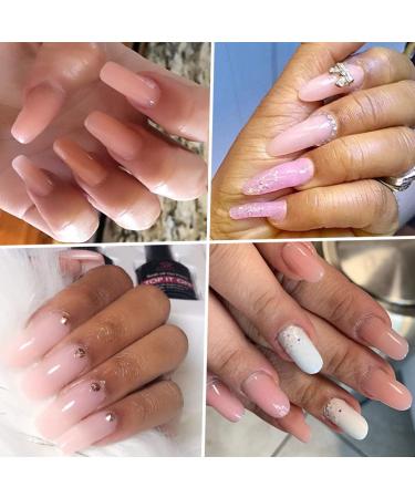 Makartt Poly Nail Gel 50ML - Builder Gel for Nail Extensions in White, Pink, Nude, Clear, and Rosy Shades - Ideal for Technicians, Beginners, and Salon Designs - Buy Online on GoSupps.com