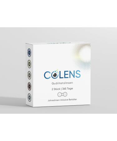Colens Colored Annual Contact Lenses - Rubin Red | Super Opaque Halloween & Cosplay | 2 Pieces | Shop Now! - Buy Online on GoSupps.com