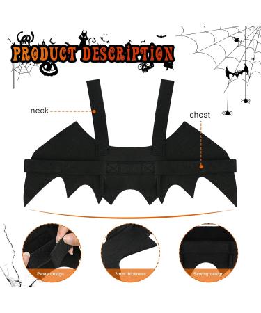 Adorable Cat Bat Costume & Bat Wings for Dogs - Perfect Pet Halloween Outfit - Buy Online on GoSupps.com