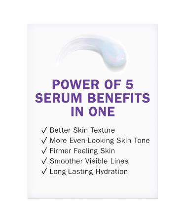 Olay Super Serum - Niacinamide Vitamin C & E Collagen Peptide AHA - 5-in-1 Skin Care Benefits for Face - Healthy Glow Brightening Hydrating Smoothing Firming Evens Tone Anti-Aging 1.0 Oz 1 Fl Oz (Pack of 1) - Buy Online on GoSupps.com