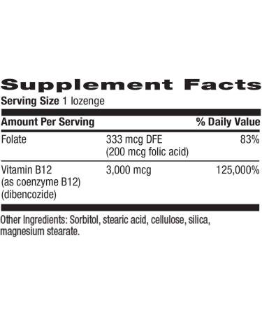 Country Life Active B12 Dibencozide 3000 mcg - 60 Lozenges | Boost Energy & Vitality - Buy Online on GoSupps.com