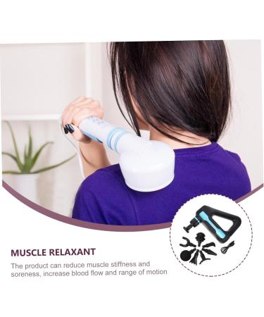 Fomiyes Portable Triangular Fascia Muscle Massage Device - Hand & Neck Percussion Massager for Body Relaxation | Mini Fitness Relaxer in ABS - Buy Online on GoSupps.com
