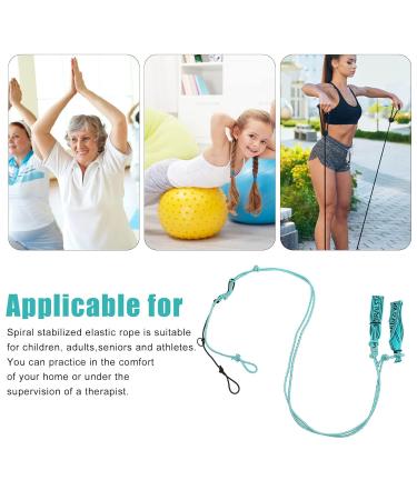 Buy ANGGREK Stretch Strap for Intermediate Muscle & Yoga - 0.2in Spiral Stabilization Rope for Neck & Sport Stretching | International Shipping Available - Buy Online on GoSupps.com
