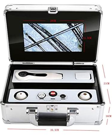 Generic Professional Skin Hair Analyzer 9 Inch Display Screen HD Scalp Detection Hair Follicle Analyzer Digital Scalp Hair Follicle Tester Hair Analysis Scanner for Home Business Beauty Salon - Buy Online on GoSupps.com