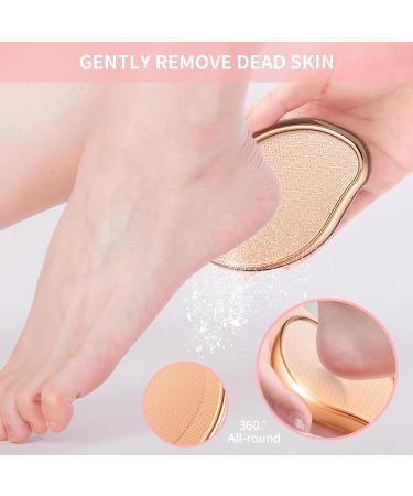 Nano Glass Foot File - Ultimate Foot Shaver for Hard Skin Dead Skin Remover for Feet Dry Skin Remover Feet Hard Skin Remover Foot Grater Hard Skin Remover Professional Pedicure Tool - Buy Online on GoSupps.com