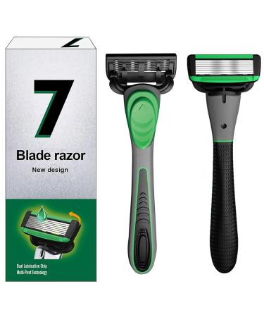 Manual Travel Safety Razor | Replacement Blades for Mustache & Body Hair | Premium Nursing Theater Handle - Buy Online on GoSupps.com