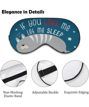 Soft Sleeping Mask - Adjustable Eye Mask & Blindfold | Comfort for Night Sleep - Buy Online on GoSupps.com