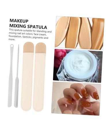 Korean Spatula Makeup Set - Cosmetic Palette & Mixer Tool for Artists | 17x2.5cm | International Shipping - Buy Online on GoSupps.com