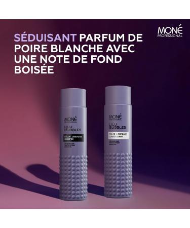 MON PROFESSIONAL Shampoo and Conditioner Set for Blonde and Bleached Hair - Dry and Damaged Hair - Nourishes Hydrates and Protects (2x300ml) - Buy Online on GoSupps.com