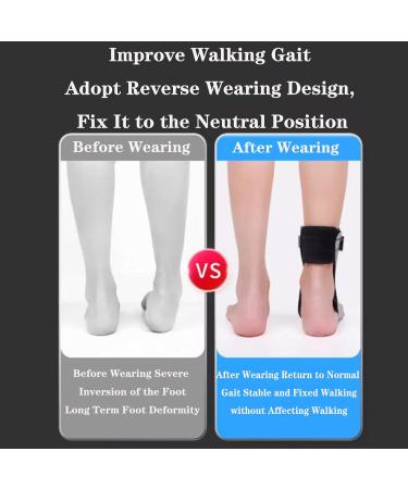 Buy SFKLYU Foot Drop Orthotic Brace | Adjustable Ankle Support for Foot Drop Varus & Valgus Correction - International Shipping Available - Buy Online on GoSupps.com