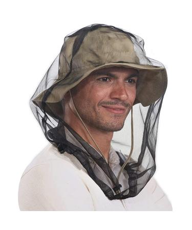 Jiahg outdoor head network hat cap anti -crossoh inkeeping hat sonnenhut with mosquito net full face neck angler hat protection against beetle bee for outdoor fishing gardening hiking