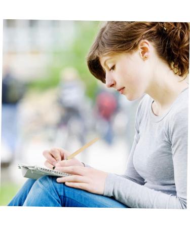 Lurrose Artistic Pencil Holders 24 pcs Colored Single Short Sketch Durable Wooden Lengtheners Supplies Goldfish Assorted Diy - Buy Online on GoSupps.com