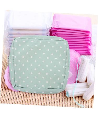 Healvian Menstrual Pad Storage Pouch - 4pcs Sanitary Napkin Holder for Travel, Makeup, Toiletries & Cash - Buy Online on GoSupps.com