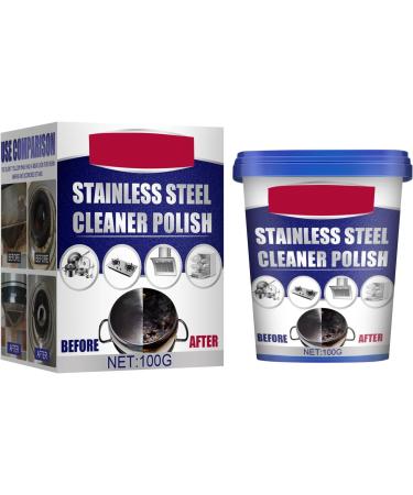 Stainless Steel Cookware Cleaning Household Kitchen Cleaner for Sinks Pans Pots 0.2Lbs Cookware Detergent Stainless Steel Cleaner and Polish Polisher Polishing for Appliances Rust for Pots 100g Bag - Buy Online on GoSupps.com