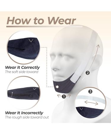 Adjustable Chin Strap for Instant Snoring Relief - Universal Fit for Men and Women - Comfortable and Effective - Reduce Air Loss (1 Pack) - Buy Online on GoSupps.com