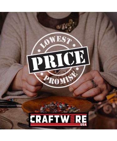 Craftwire USA 10 GA Dead Soft Copper Wire - 1/2 LB | Round Bright Dead Soft, Choose 10 to 30 GA - Buy Online on GoSupps.com