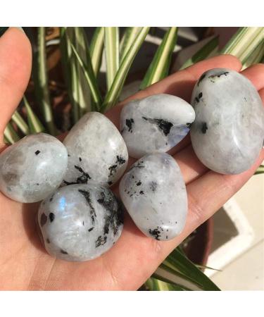 Natural Crystal Rough 100g Natural Polished Moonstone Tumbled Stone Natural Quartz Crystals Stone forCrystal Stone PEIQIYIN - Buy Online on GoSupps.com