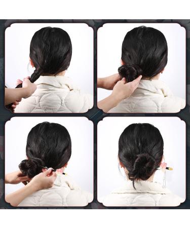 Japanese Style Geisha Hair Pins: 3-Piece Set with Pink Cherry Blossom Stick and Tassel - Vintage Chinese Theme for Women and Girls - Buy Online on GoSupps.com