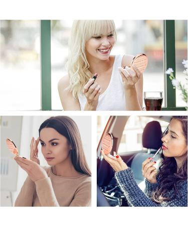Rose Gold Compact Mirror: Unique Gifts for Mom - From Daughter/Son, Mothers Day, Birthday, Christmas, Valentines, Anniversary - I Love You Mom - Buy Online on GoSupps.com