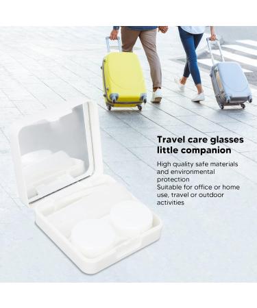 Love Series Contact Lens Container Set - Portable Cartoon Storage for Daily Use - Ideal for Travel & Office - Buy Online on GoSupps.com