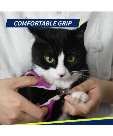 Wepet Professional Claw Scissors for Pets - Sharp & Safe Grooming Tool for Cats Dogs Kittens Hamsters & Small Animals - #07 Gray/Lime Green - Buy Online on GoSupps.com