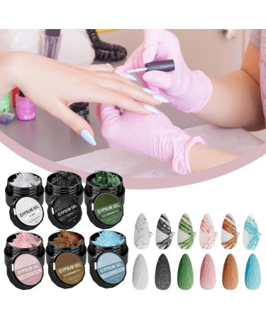3D Nail Gel 15 ml soft texture plaster effect moldable design gel easy to use | Creative nail accessories for beginners family home use salon DIY design - Buy Online on GoSupps.com