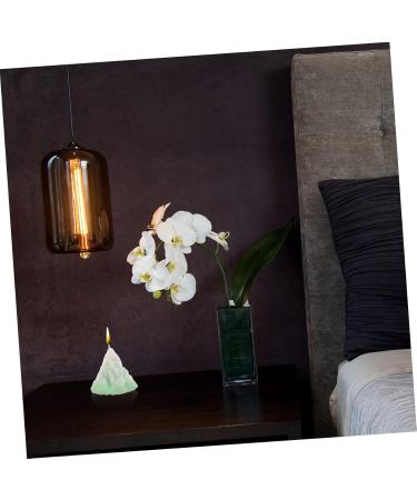 FRCOLOR Mini Mountain Scented Candles - Aromatic Decorative Desktop Candle for Home - Green 8x7x7cm - Buy Online on GoSupps.com