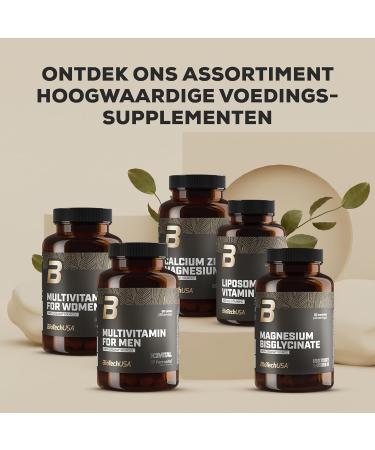 BioTechUSA Multivitamin For Men from organic sources 13 Types of Bioactive Vitamins 5 Types of Organic Minerals 4 plant extracts for men 60 tablets - Buy Online on GoSupps.com