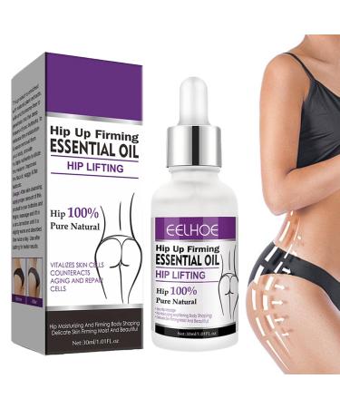Voiakiu 2 PCs Moisturizing Po -oil - nourished essential oil for hip lift |30ml Bigger butt Oil Ass Massage Enhancer Oil Natural Butt Lifting Bigger 2 PCs 30ml
