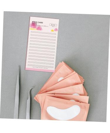 PACKOVE Carte Papier Pour Faux Cils Adh sifs Support Pour Extensions De Cils Carte De Ruban Adh sif Pour Faux - Buy Online on GoSupps.com