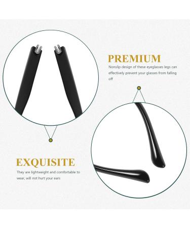 Veemoon Metal Glasses Temple - Universal Replacement Eyewear Frame Legs for Sunglasses & Spectacle Repair | 13.80x0.80x0.75CM - Buy Online on GoSupps.com