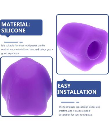 4 pi ces Lot de Bouchons Silicone Auto-fermants pour Dentifrice conomiseur Pratique pour Salle de Bain Flexible et Accessoires Essentiels pour Maison - Buy Online on GoSupps.com