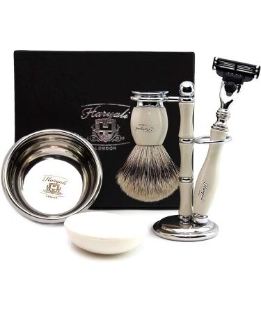 Mens Grooming Shaving Kit-Ivory